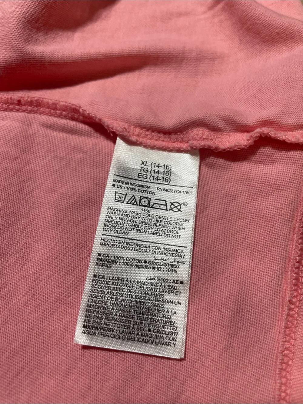 Girls Old Navy Pink Off-Shoulder Tank Top